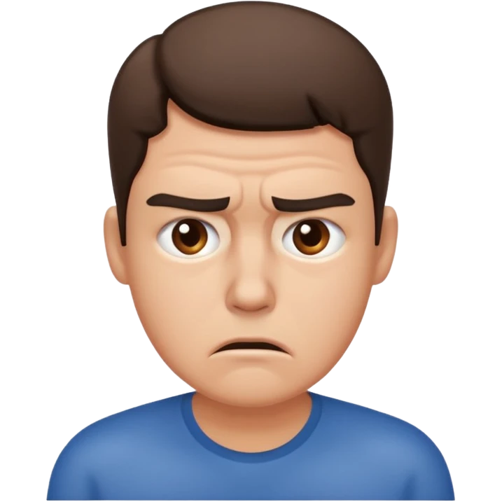 stressed person emoji