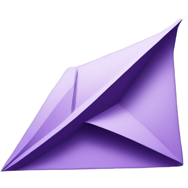 paper plane like telegram icon but in purple colors and with the dollar pattern on paper emoji