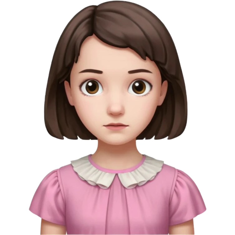 Eleven stranger things  realistic emoji