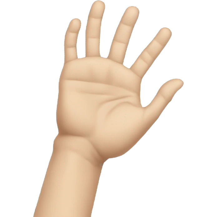 Bent wrist emoji