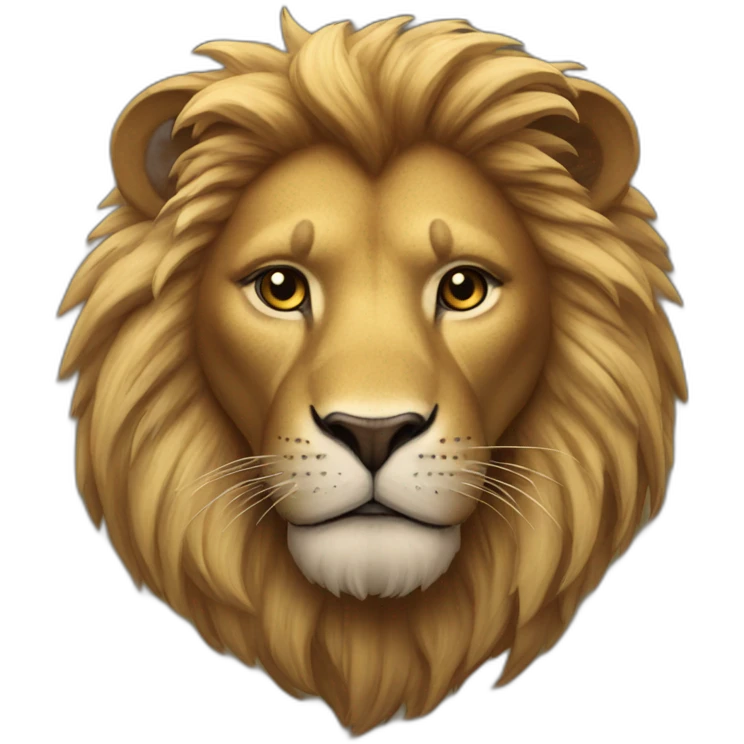 lion heart emoji
