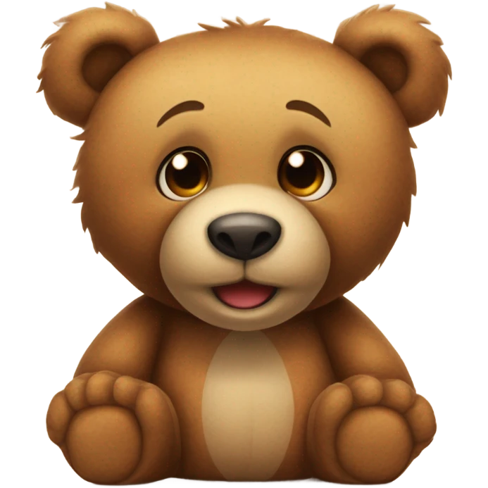 Teddy bear emoji