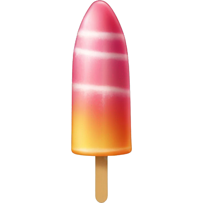rocket ice pop emoji