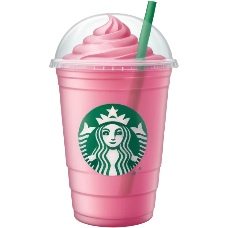 starbucks pink drink emoji