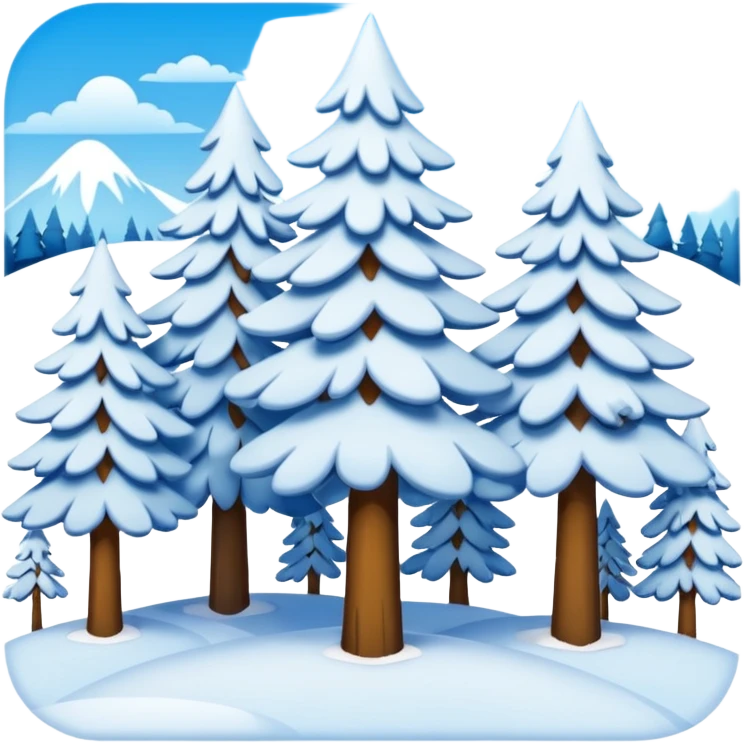 Snow winter ❄️⛄ emoji