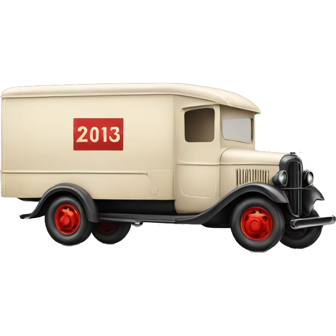 1935 moving van truck emoji