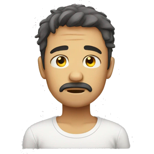 Triste emoji