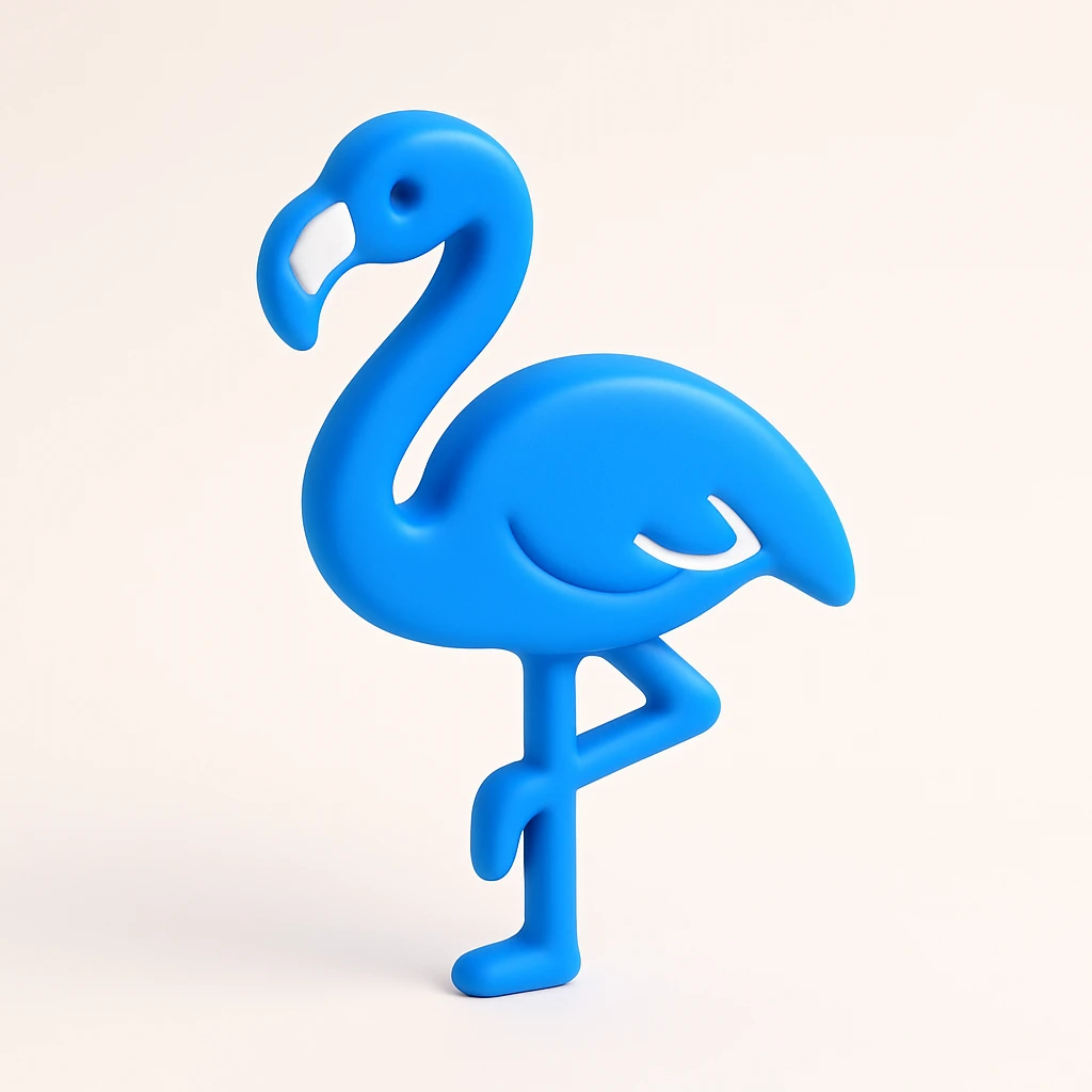 flamingo emoji