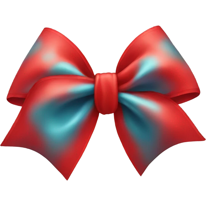 Red bow emoji