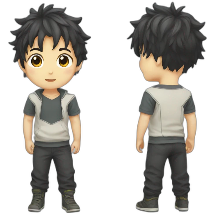 boy anime emoji
