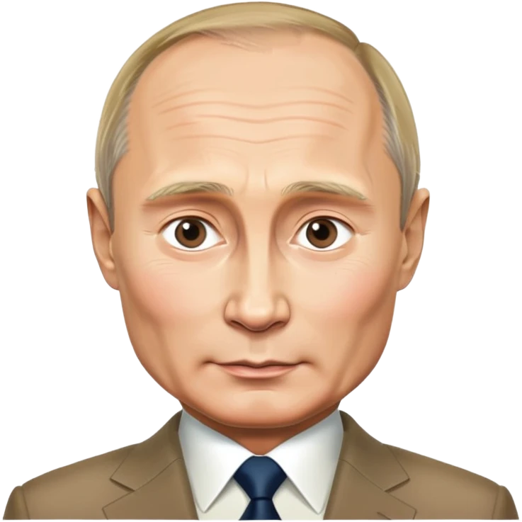 Vladimir Putin face emoji