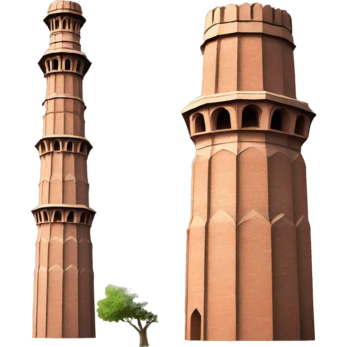 Qutub minar  emoji