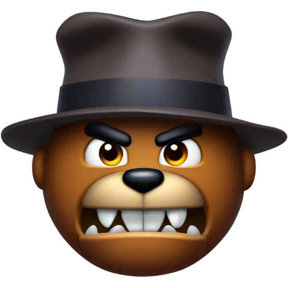 Freddy fazbear angry emoji