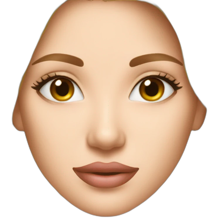 skincare mujer rubia emoji