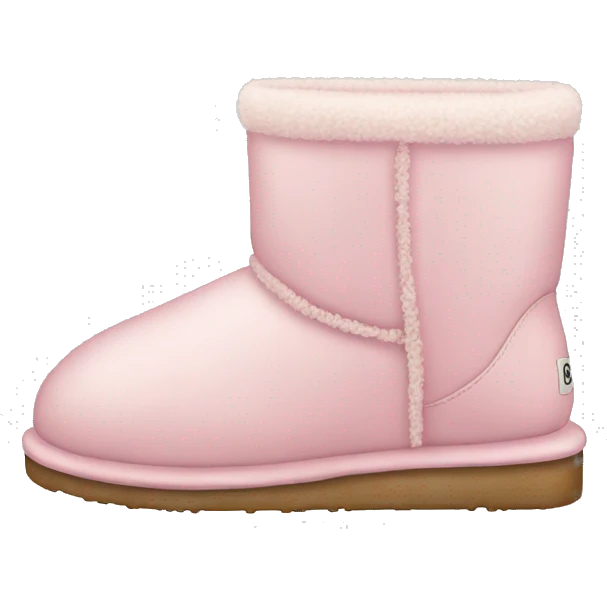 light pink uggs emoji