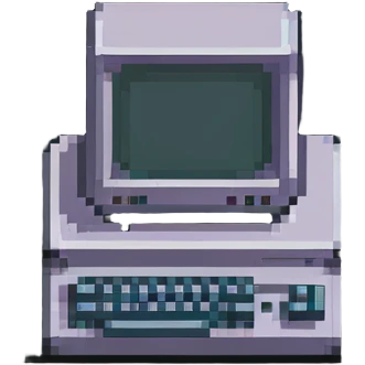 retro computer emoji