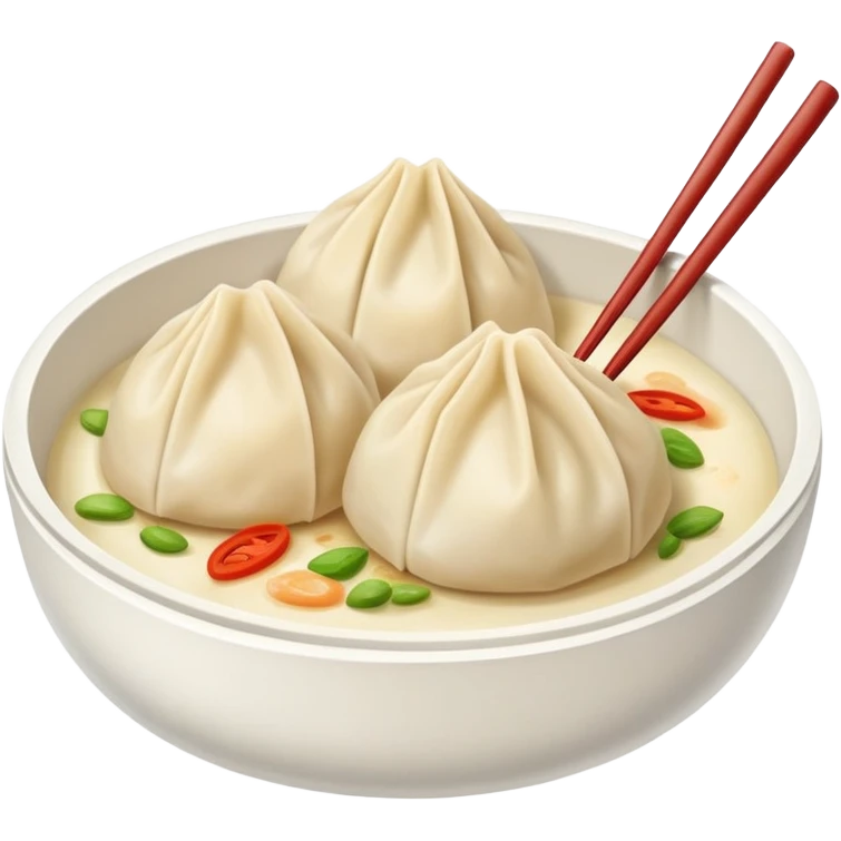 Chopsticks holding dumpling  emoji