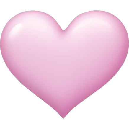 Pastel love heart emoji emoji