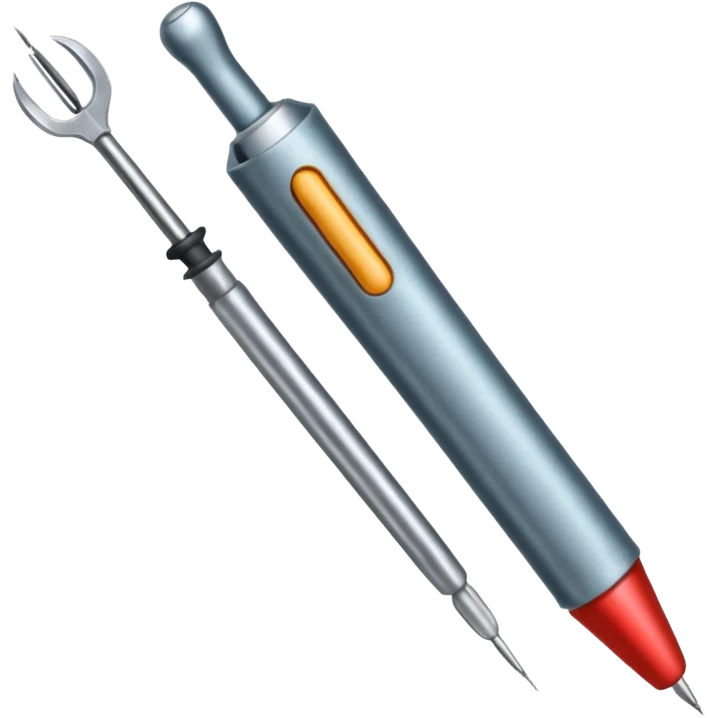 Needle sewing emoji