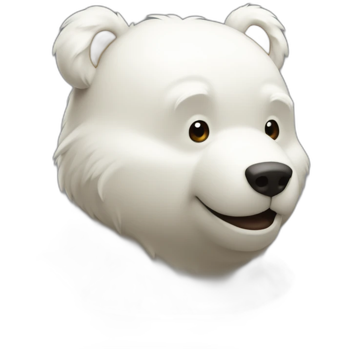 Ursinho pooh capacete branco emoji