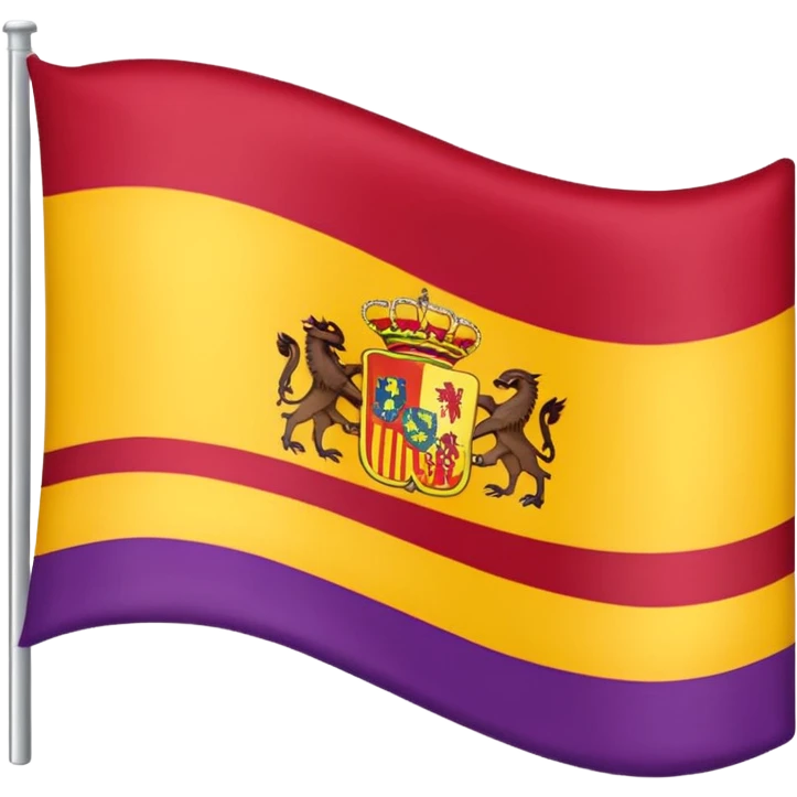 Bandera republicana española emoji