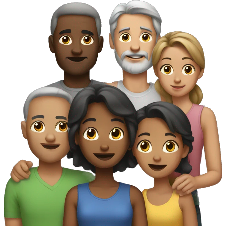 big family emoji
