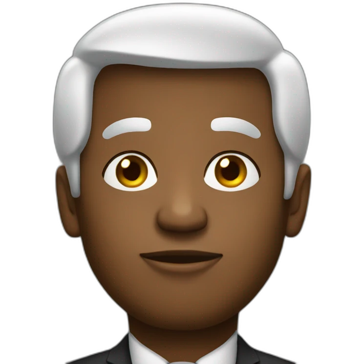 Black trump emoji