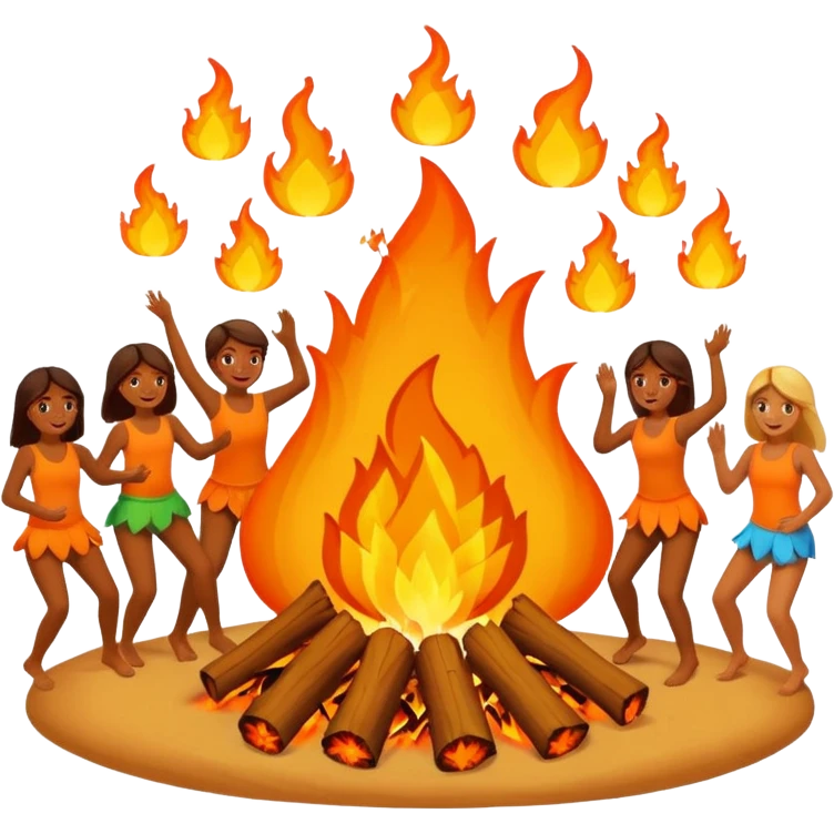 create an emoji which describe the lohri festivle emoji