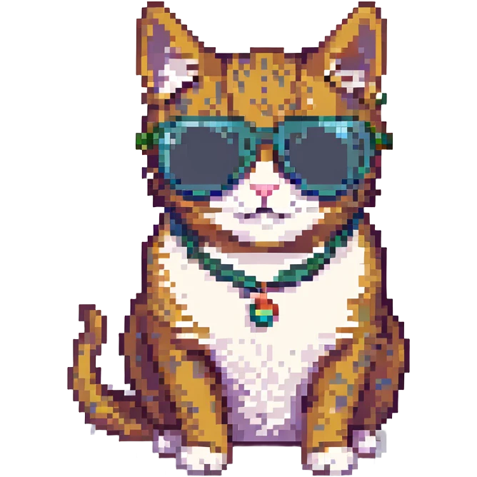 cat wearing sunglasses emoji
