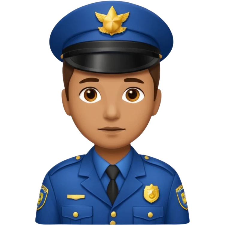 Corrections officer emoji