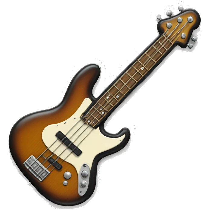 Bass guitar emoji