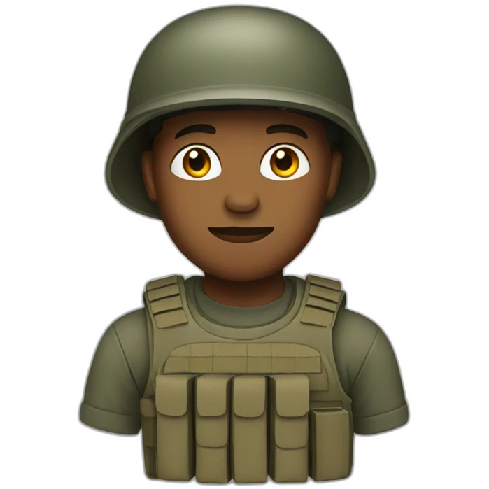 soldier emoji