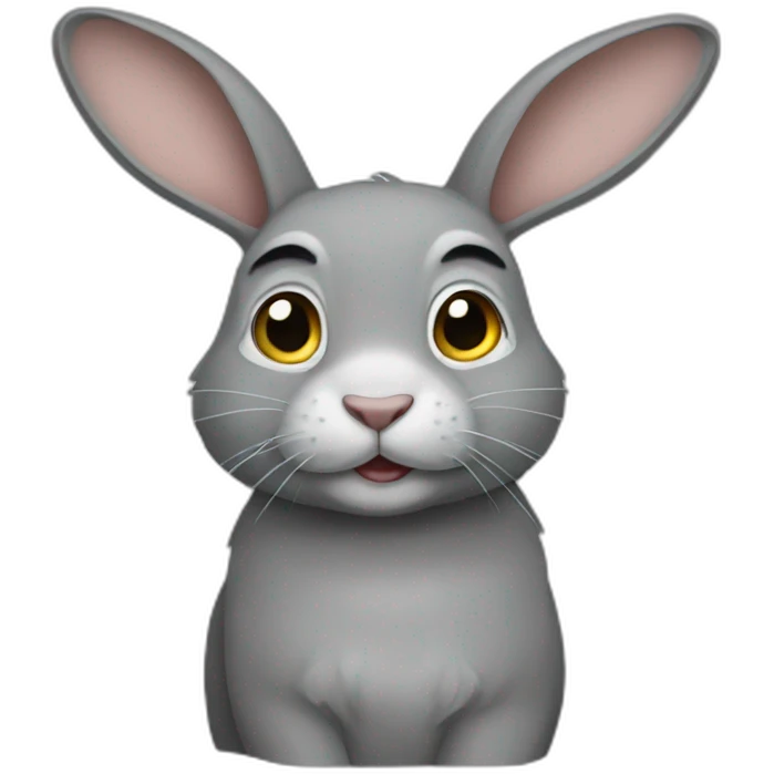 grayrabbit emoji