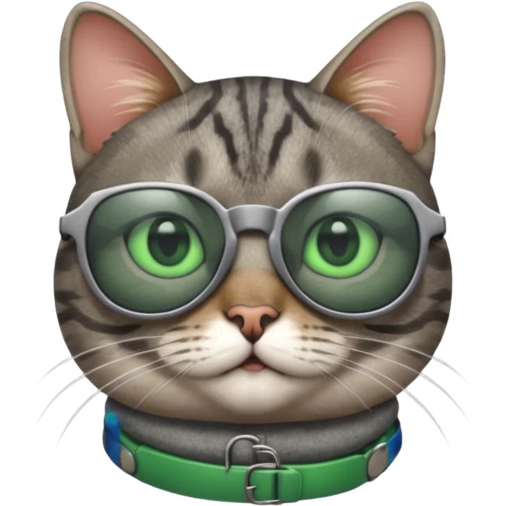 Cat wearing sunglasses emoji