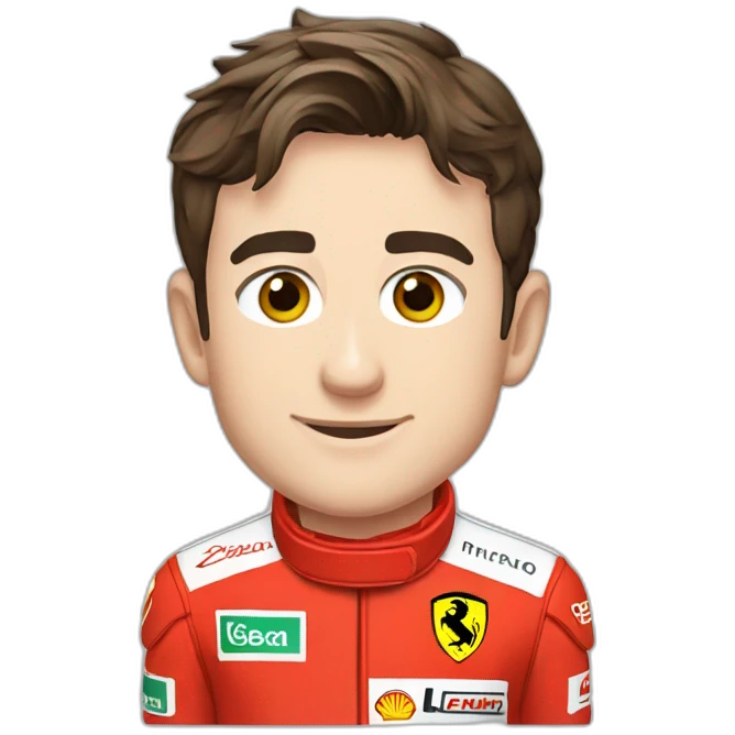 Charles Leclerc Ferrari emoji