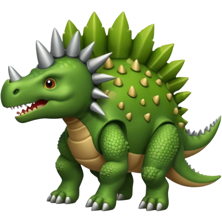 Stegosaurus dinosaur emoji