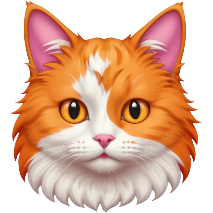 cat, half body emoji