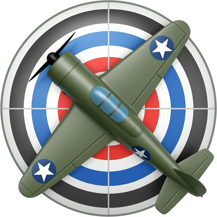 WWII plane target emoji