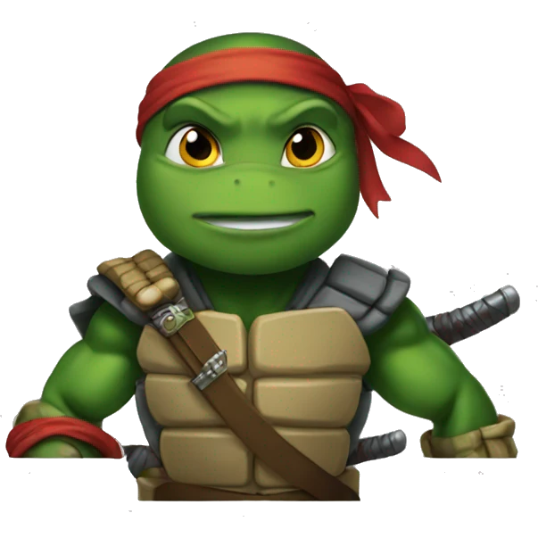 raphael ninja turtle emoji