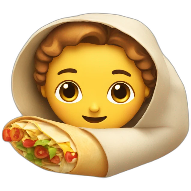 Holly burrito angel emoji