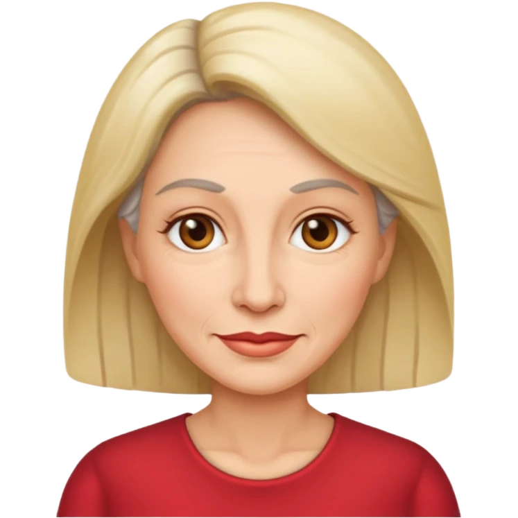 50 y.o. woman  emoji