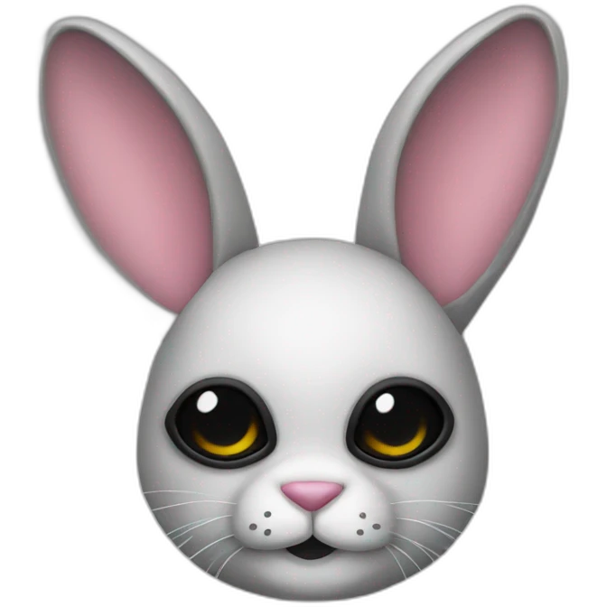 masked rabbit emoji