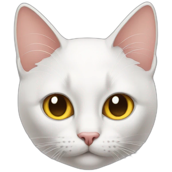 cat on the cat emoji