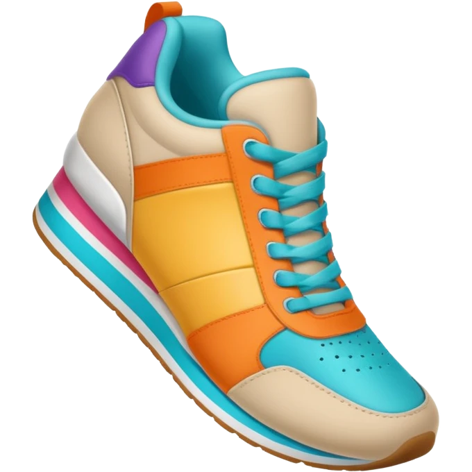 a foot with shoes emoji