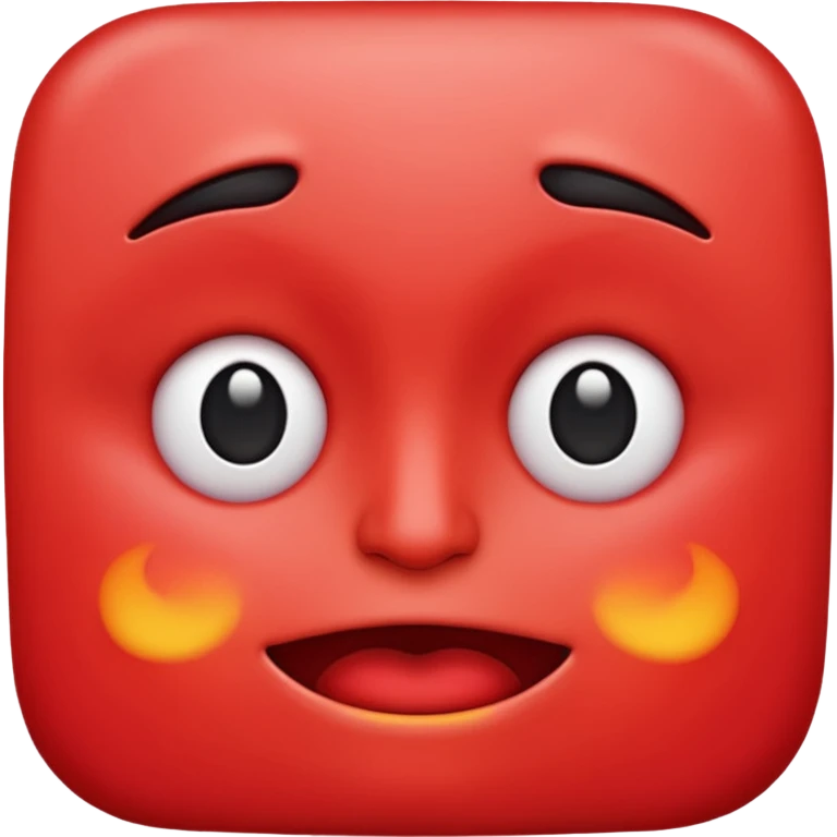 hot red expressive face emoji emoji