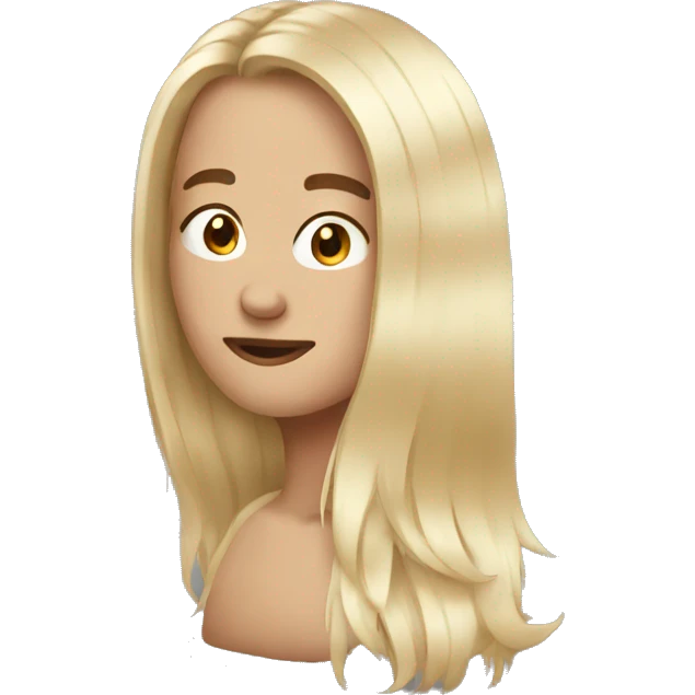 long hair emoji