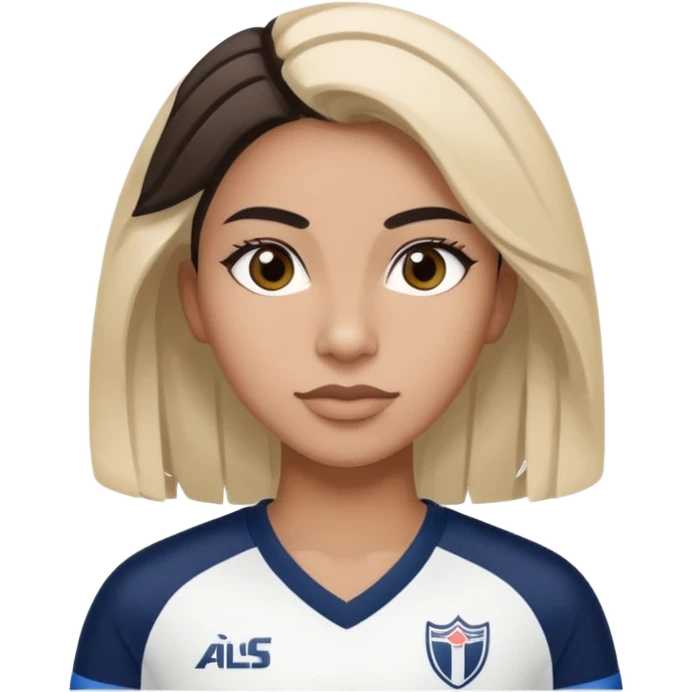 Mujer. De alianza lima emoji