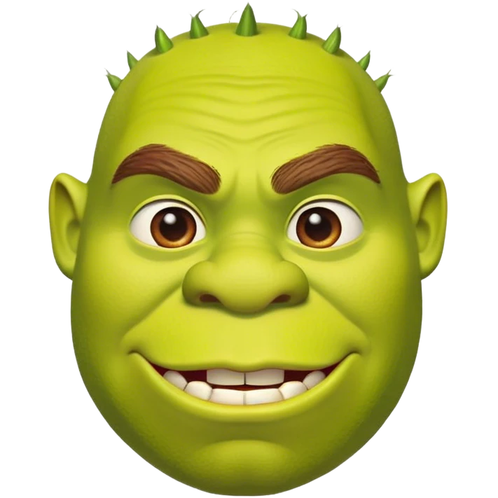 New design Shrek WoW emoji emoji
