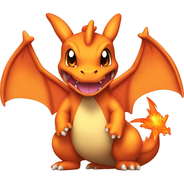 cute Charizard emoji