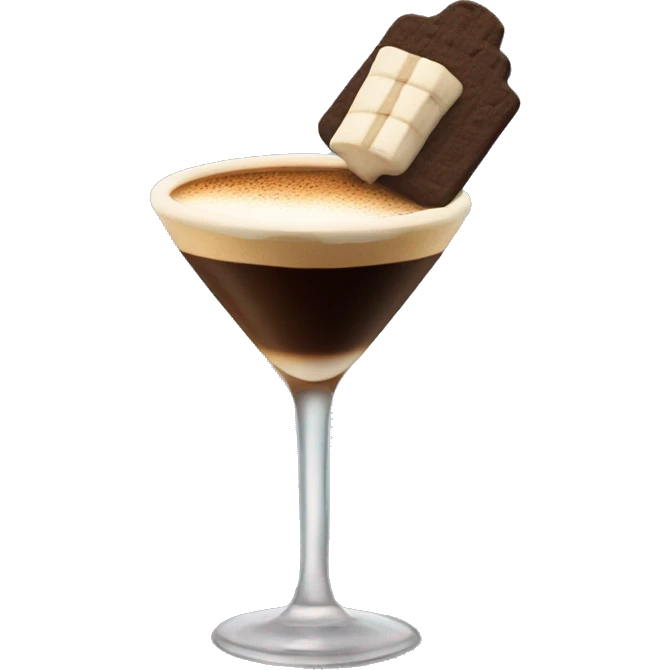 s’mores espresso martini emoji